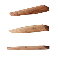 Kalfort Wandplank Davis set van 3 planken   13x60x4 cm