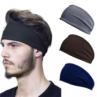 KALOAD 1Stuks Sport Haarband Hardlopen Fitness Zachte Elastische Zweetband Sneldrogende Haardbanden voor Buiten Fietsen