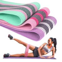KALOAD 3 stks / set Weerstandsbanden Lussen met Opbergtas Thuis Workout Fitness Elastische Ring Yoga Trekkoord