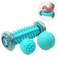 KALOAD 3 STKS Verbeterde Versie Voet Massager Voetmassage Roller Spier Roller Ballen Set voor Spier Ontspannende Pijnbes