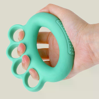 KALOAD 40 60lbs Handgreep Kracht Trainer Siliconen onderarm Grip Workout Hand Grip Vijf Vinger Oefenaar