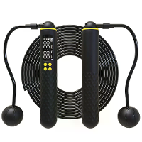 KALOAD Bluetooth Slimme Tellen Springtouw Type C Opladen Verzwaarde / Draadloze Touwspringer Verstelbaar Springtouw Trai