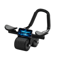 KALOAD Elleboogsteun Automatische Terugslag Buikwiel Kernspier Ab Trainer Fitness Oefenrollerwiel