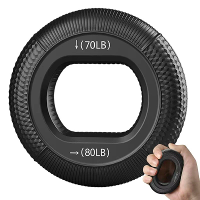 KALOAD Handgreep Carpaal Expander Vingersterkte Power Gripper Grip Stressverlichting Gym Thuis Fitness Trainer