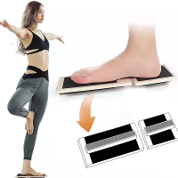 KALOAD Houten Enkel Balansbord Ballet Yoga Voet Trainer Enkel Leg Balansbord Massief Hout Antislip Enkelversterker voor