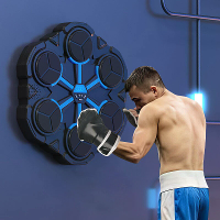 KALOAD Slimme Bluetooth Muziek Boxmachine Ontspanning Vecht Fitness Thuis Boksen Muur Zes Doel Bokstrainer met Handschoe