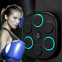 KALOAD Slimme Muziek Boksmachine Meer dan 1200 HD Geluid Rthym bluetooth Verbinding LED Verlichte Wanddoel Zandzak Ontsp