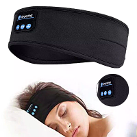 KALOAD Yoga Zachte Slaap Oogmasker 3D Gecontourde Muziek Speel Slaapkoptelefoon Telefoongesprekken Beantwoorden Draadloz