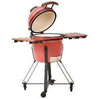 KAMADO   Houtskoolgrill   Rood   Keramiek