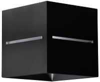 Wandlamp G9 Energielabel: Afhankelijk van de lamp 40 W LED Kanlux Asil 27020 Zwart