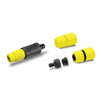 Set basic spuitstuk + koppelingen