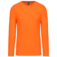 Kariban longsleeve shirt oranje plus size