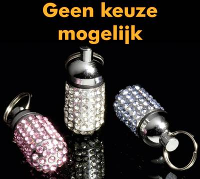 Karlie Adreskoker Zilver Strasssteentjes #95;_15x8 Mm