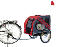 Karlie Doggy Fietskar Liner Economy Rood/grijs #95;_125x95x72 Cm