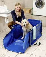 Karlie Doggy Shower Blauw Grote Hond #95;_100x61,6x50 Cm