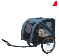 Karlie Fietskar Doggy Liner Economy Grijs/zwart 125x95x72 Cm