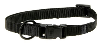 Nylon Halsband XS voor de hond Zwart