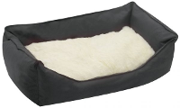 Karlie Hondenmand Orso Bianco Hoekig Zwart #95;_60x46x22 Cm