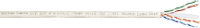 Kash 609789 Netwerkkabel CAT 6 U/UTP 4 x 2 x 0.2 Mm² Grijs per meter