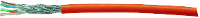Kash 70M049 Netwerkkabel CAT 7 S/FTP 4 x 2 x 0.25 Mm² Oranje 25 m