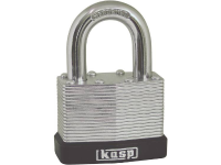 Kasp K13030A1 Hangslot 30 mm Zilver Sleutelslot