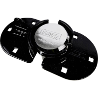 Kasp K50073A Bestelwagenslot 216 mm Verschillend sluitend Zilver zwart Sleutelslot