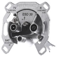 Kathrein ESD 30 Antennedoos Satelliet, TV, FM Inbouw (in muur) Contactdoos