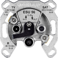 Kathrein ESU 56 Antennedoos Satelliet, TV, FM Inbouw (in muur) Loop through outlet