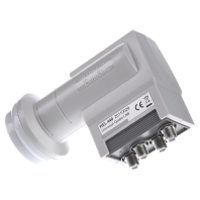 Kathrein KEL 440 Quattro LNB Feed opname: 40 mm Grijs, Wit