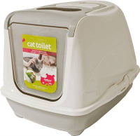 Kattenbak Flipcat Jumbo 57 cm Warmgrijs