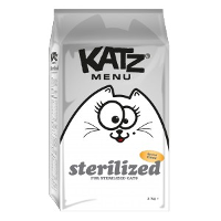Katz Menu Sterilized kattenvoer 7.5 Kg