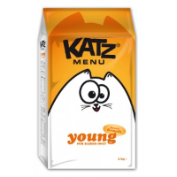 Katz Menu Young kattenvoer 2 kg + 2 kg gratis