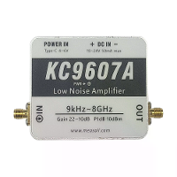 KC9607A Ultra Lage Frequentie Wideband Lage Ruis Versterker Module 1kHz 8GHz 20dB Versterking Nahevel Proef/Antenne Toeg