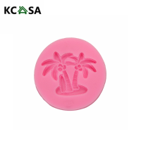 Kcasa 3d Coconut Palm Silicone Mold Fondant Mould
