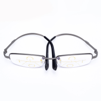 Kcasa Intelligent Reading Glasses Progressive Multifocal Lens Presbyopia Memory Alloy Frame
