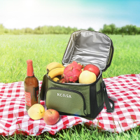 Kcasa Kc Cb01 12 Can Soft Cooler Bag Travel Picnic Beach Camping Food Container Bag With Hard Liner
