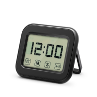 Kcasa Kc Ckt1000 Digital Kitchen Timer Large Touch Sensor Lcd Display Magnetic Backing Loud Clock