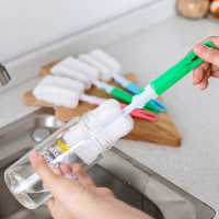 Kcasa Kc Cs02 Water Bottle Cup Mug Glass Sponge Cleaning Brush Washing Tool With Long Handle