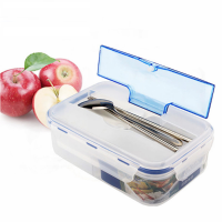 Kcasa Kc Fy01 Portable Microwave Pp Lunch Box With Tableware Multicell Large Capacity Food Container