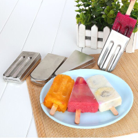 Kcasa Kc Ice18 1pcs Diy Ice Cream Pop Mold Popsicle Lolly Mould Stainless Steel Ice Cube Tray Pan