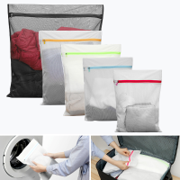 Kcasa Kc Lb460 5pcs Mesh Laundry Bags Travel Storage Packing Wash Clothes Pouch Luggage Organizer