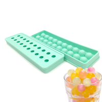 Kcasa Kc On430 Mini Silicone Ice Ball Ice Tray Cubes 20 Cavities Diy Pudding Jelly Chocolate Mold