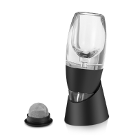 Kcasa Kc Qd727 Instant Wine Aerator Travel Acrylic Quick Red Wine Aerating Pourer Decanter Holder