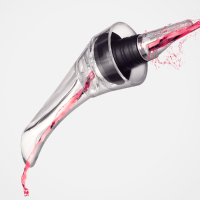 Kcasa Kc Qd747 Instant Olecranon Wine Aerator Portable Acrylic Quick Red Wine Pourer Decanter