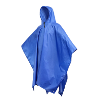 Kcasa Kc Rc042 3 In 1 Travel Waterproof Poncho Outdoor Raincoat Shelter Camping Mat Backpack Cover