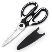 Kcasa Kc Ss10 Multifunction Kitchen Shears Stainless Steel Heavy Sharp Scissors Nutcracker Opener
