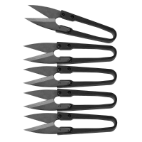Kcasa Kc Ts818 5pcs Sewing Thread Scissors High Carbon Steel Antirust Pruning Scissor Leaves Trimmer
