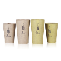 Kcasa Kc Whe05 360/280ml Wheat Straw Cup Drinking Mug Portable Outdoor Water Bottle Eco Friendly