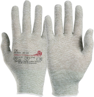 KCL Camapur Comfort Antistatik 623 Polyamide Werkhandschoen Maat (handschoen): 9, L EN 16350:2014 07 Cat II 1 paar