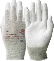 KCL Camapur Comfort Antistatik 625 9 Werkhandschoen Polyamide Maat (handschoen): 9, L EN 16350:2014 07 Cat II 1 paar